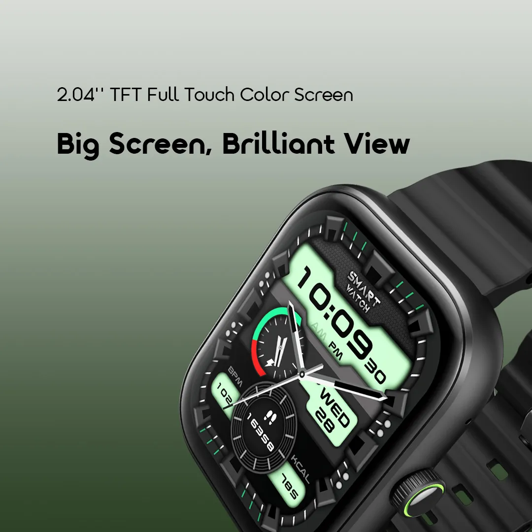 oraimo watch 6 2.04" tft ip68 smart watch oraimo watch 6 2.04" tft ip68 smart watch